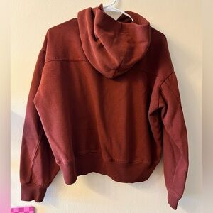 A New Day Comfy Rust Hoodie